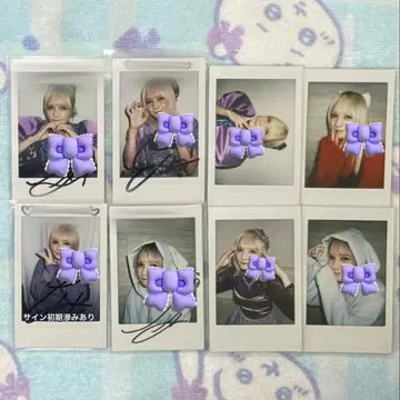 CANDY TUNE 미야노 시즈카 폴라로이드 사인 묶음 판매