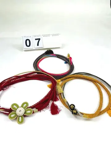 성인식 후리소데 허리띠 3개 세트