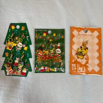 포켓몬 센터 크리스마스 핀즈 2010 저시마 샹데르 푸토토