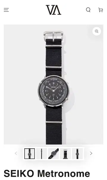 SEIKO 메트로놈 워치 프라그먼트 에디션