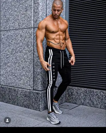 정품! 크로노스 CRONOS 블랙 조거 팬츠