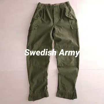 스웨덴군 실물 M-59 카고 팬츠 C146 스다 마사키 착용 모델 레어