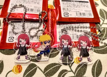 NARUTO 니지겐노모리 닌리 나미카제 미나토 우즈마키 쿠시나 키링