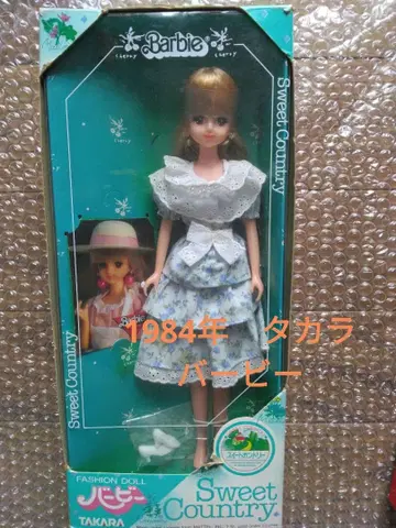1984년 타카라 바비 스위트 컨트리 그린 상자 캐슬 제니
