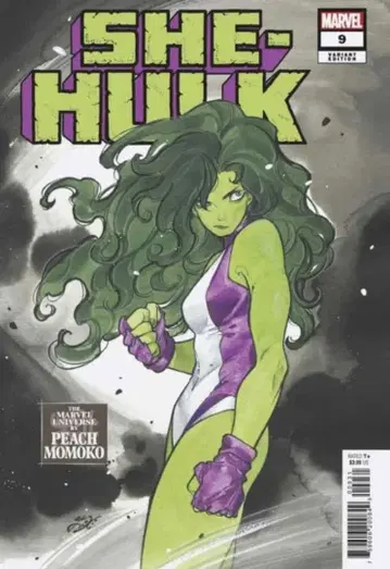 아메리칸 코믹스 marvel 복숭아 복숭아 peach momoko 쉬헐크