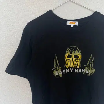 블랙 T셔츠 SAY MY NAME JAGI