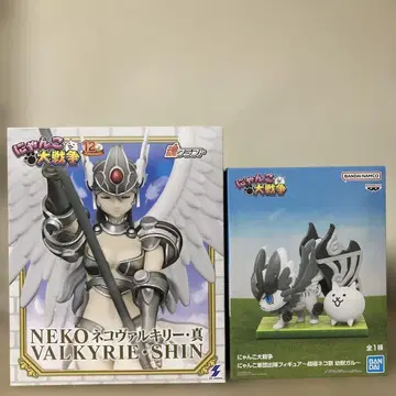 냥코 대전쟁 피규어 2점 세트