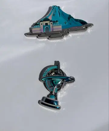 디즈니씨 25주년 스파클링 쥬빌리 핀 배지