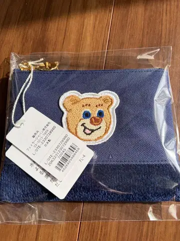 FEILER LOVERARY 네이비 올드 테디 와펜 파우치