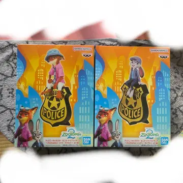 Zootopia 경찰 피규어 2체 세트