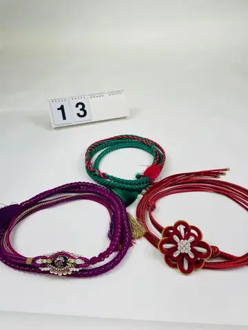 성인식 후리소데용 허리띠 3개 세트