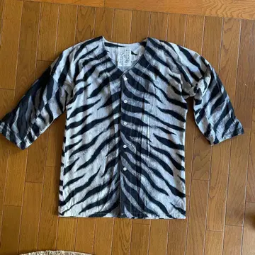 부에나비스타 제브라 패턴 코이구치 셔츠 L