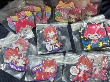 아카미 카루비 제일복권 J상 러버 참 전7종 set