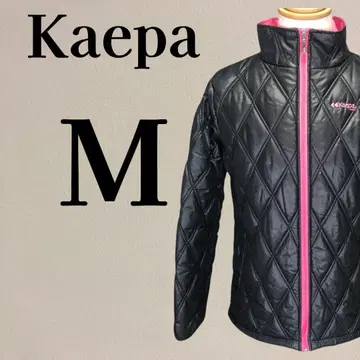케이파 Kaepa 경량 퀼팅 패딩 자켓 M 블랙/핑크