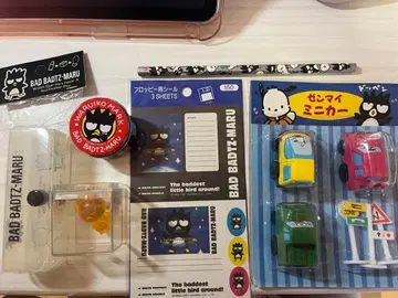 [ 6세트 ] 산리오 헤이세이 레트로 배드마츠마루 굿즈