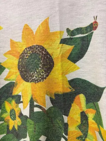 그라니프 배고픈 애벌레 해바라기 무늬 튜닉