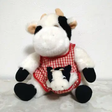 레어 당시물 쇼와 레트로 소의 모자 소 송아지 봉제 인형