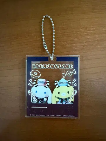 시나모롤 카푸치노 아크릴 키링