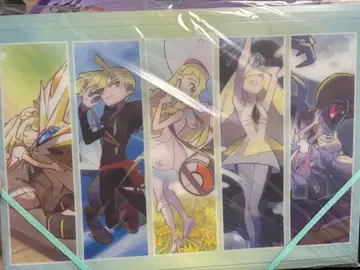 포켓몬 리리에&글라디오&루자미네 클리어 파일 세트