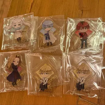 장송의 프리렌 제일복권 F상 아크릴 스탠드 6점 세트