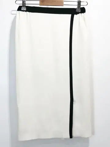 TIARA 바이컬러 개더 타이트 스커트 2 F0410