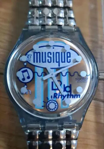 Swatch 스와치 musicall 뮤지콜 SLN104 손목시계
