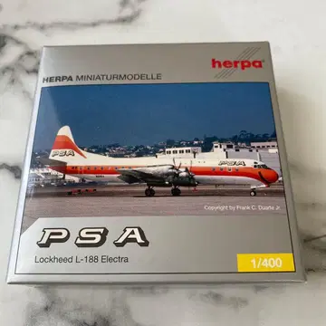 herpa Lockheed L-188 Electra PSA 1/400