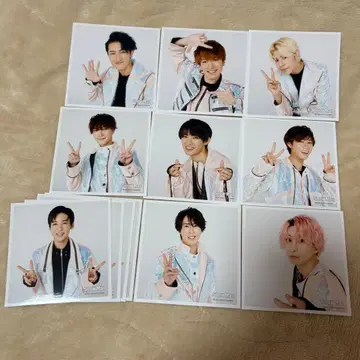 SnowMan 정사각형 사진 세트