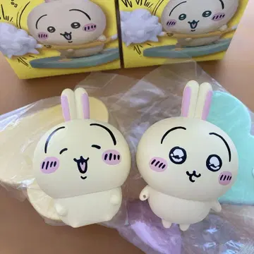 치이카와 (먼작귀) 토끼 토끼투성이 피규어 천사의 고리 안약 세트