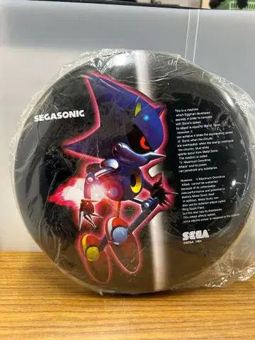 SEGA 세가 올스타즈 월 플레이트 메카 소닉 후크 포함 당시 물품
