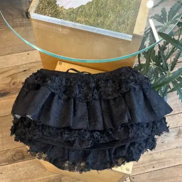 GLOWNY GIRLFRIEND LACE RUFFLE MINI SKIRT | 브랜드 중고거래 플랫폼