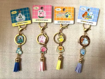 로콘 덴류우 미주마루 럭키 태슬 키링 4개 세트