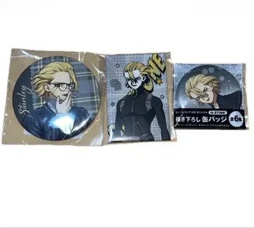 Dr.STONE 스탠리 로손 정사각형 캔뱃지 독서의 가을