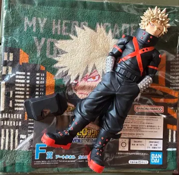 바쿠고 카츠키 피규어 핸드 타월