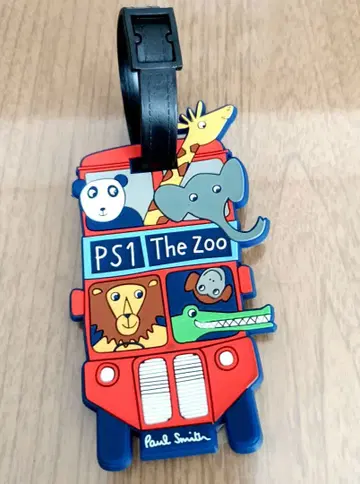새상품 하자품 폴 스미스 네임택 러기지택 런던 zoo 키즈
