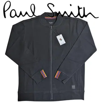 폴스미스 집업 블루종 L 아티스트 스트라이프 블랙