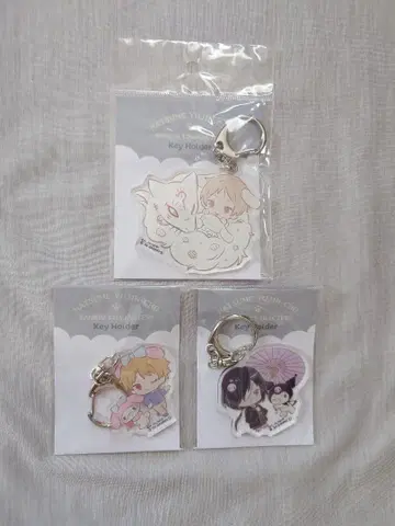 나츠메 우인장 산리오 아크릴 키링 나츠메, 나토리, 마토바