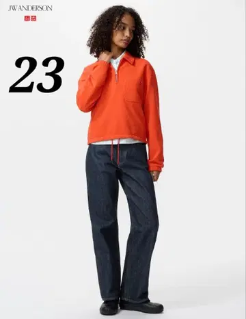 컨디션 최상 UNIQLO JW ANDERSON 스트레이트 청바지 23