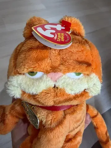 ty 비니 베이비 가필드 고양이 봉제 인형