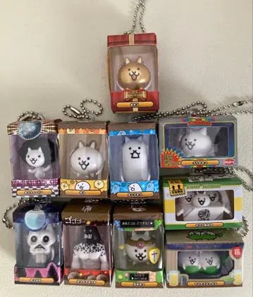 냥코 대전쟁 초코박스 박스 피규어 컬렉션 컴플리트 세트