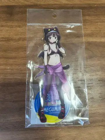 이 멋진 세계에 축복을! 메구밍 아크릴 스탠드 고양이 귀 포함