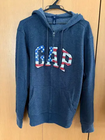 GAP 미국 국기 디자인 후드티 M 사이즈