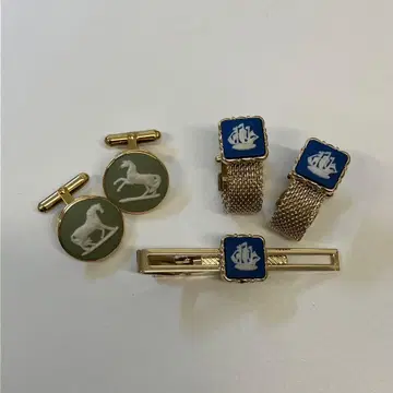 [ 26041103 ] WEDGWOOD 말 디자인 배 디자인 넥타이핀