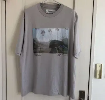 프레임워크 JANESMITH 사진T셔츠 티셔츠 그레이