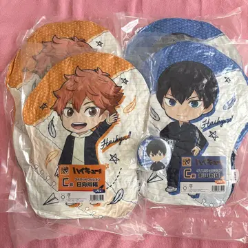 하이큐 구스마 복권 C상 히나타 카게야마 G상 5점 세트