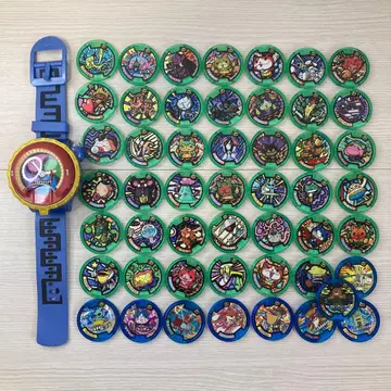 DX 요괴워치 제로시키 & 요괴 메달 50장 세트 그린 프레임 3