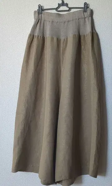 BEARDSLEY 비어즐리 베이지 와이드 팬츠