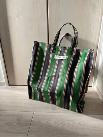 레어 ziggy zaza 토트백 스트라이프