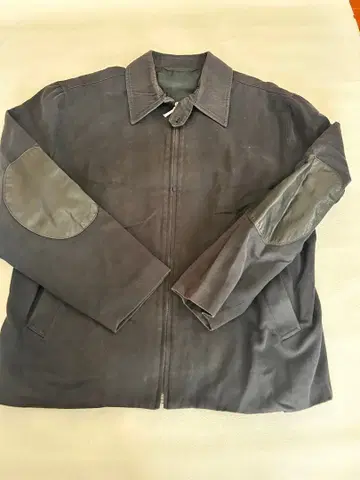 던힐 엘르 엘보 패치 스윙탑 자켓