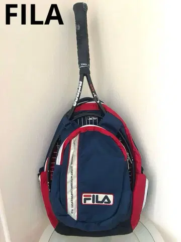 FILA 휠라 빈티지 백팩 테니스 라켓이 들어가는 백 가네보우